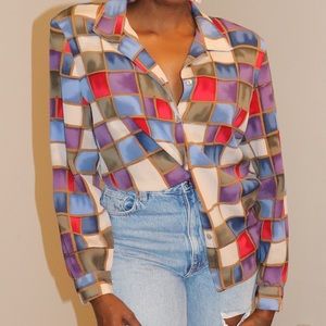 Vintage styleAllison Daley Button-Up Blouse